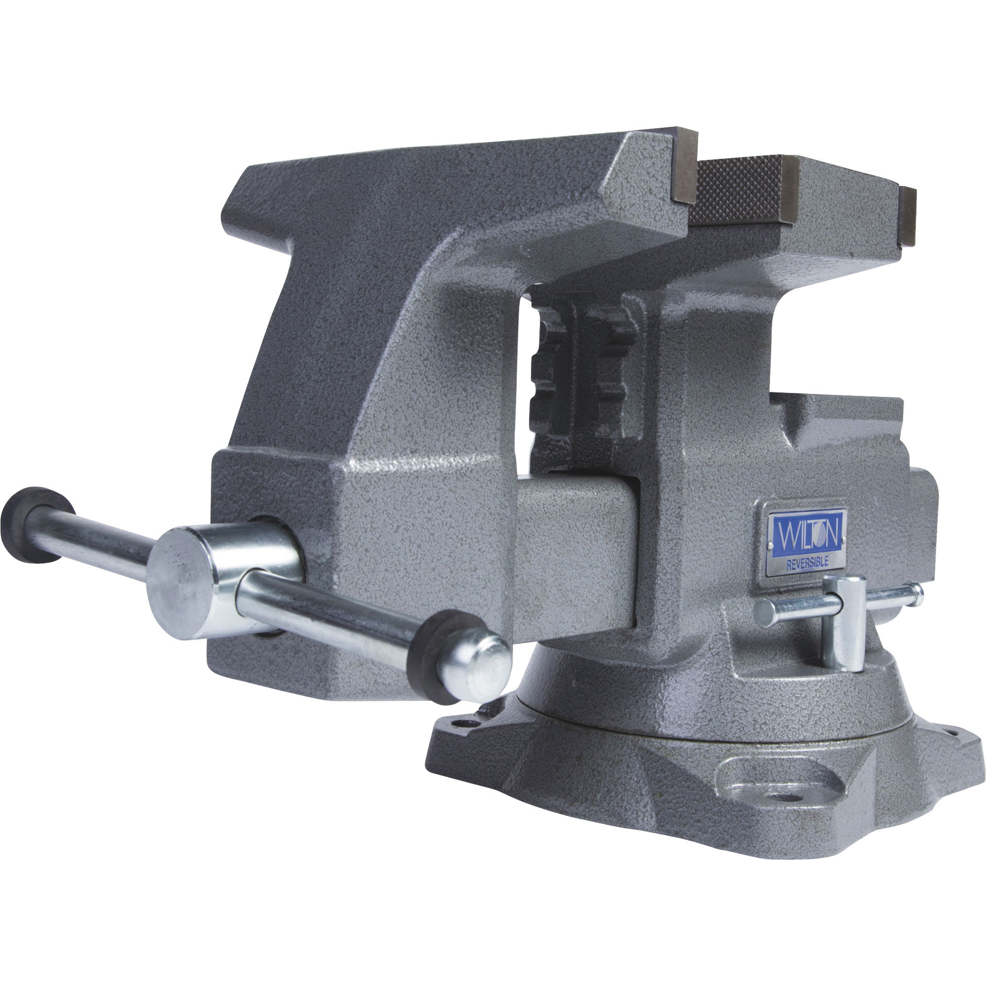 Wilton Reversible Mechanic's Vise with Swivel Base, 8in. Jaw, Model# 4800R